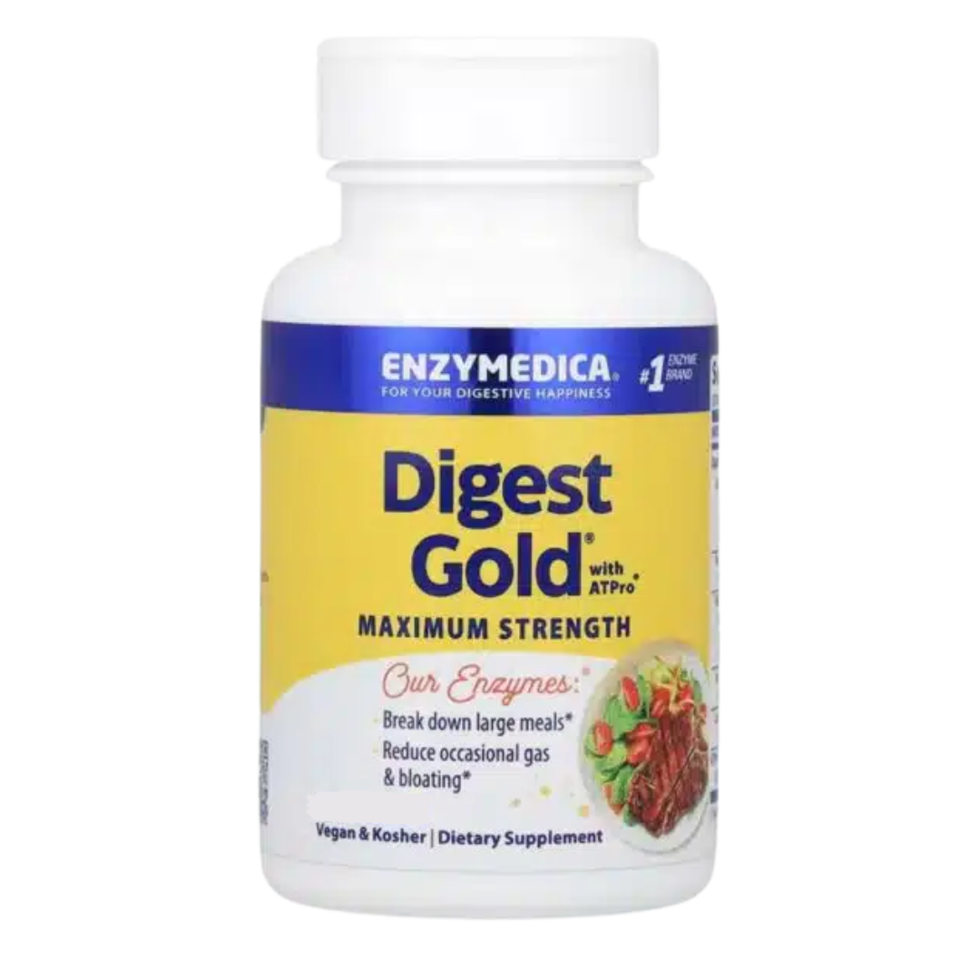 Enzymedica Digest Gold - 消化酶 120粒胶囊