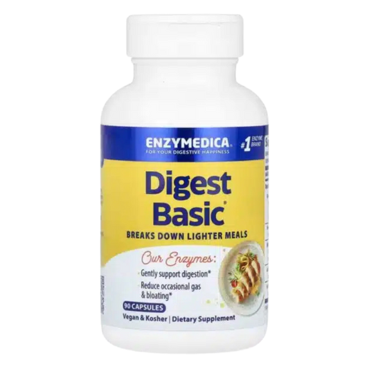 Enzymedica Digest Basic - 消化酶 90粒胶囊｜Enzymedica Digest Basic - Ruoansulatusentsyymi 90 kaps.