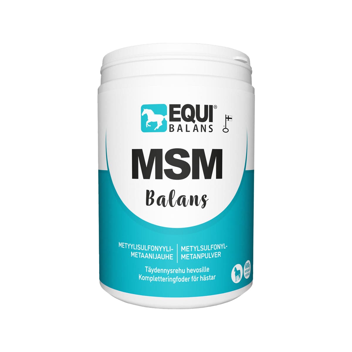 Equibalans MSM Balans - Hevosille 600 g｜Equibalans MSM平衡片 - 马用 600 g