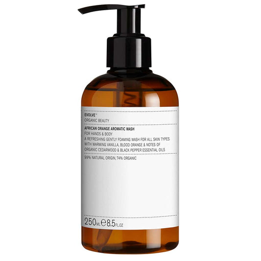 Evolve有机美容非洲橙芳香沐浴露 250 ml｜Evolve Organic Beauty African Orange Aromatic Wash - vartalonpesuaine 250 ml