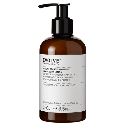 Evolve有机美容非洲橙芳香身体乳 250 ml｜Evolve Organic Beauty African Orange Aromatic Lotion - Vartalovoide 250 ml