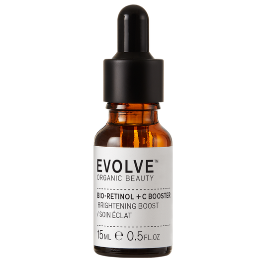 Evolve Organic Beauty生物视黄醇+维生素C面部精华油 15 ml｜Evolve Organic Beauty Bio-Retinol + C Booster - Kasvoöljy 15 ml
