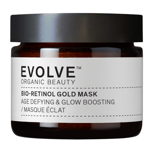 Evolve Organic Beauty生物视黄醇黄金面膜 60 ml｜Evolve Organic Beauty Bio-Retinol Gold Mask - Kasvonaamio 60 ml