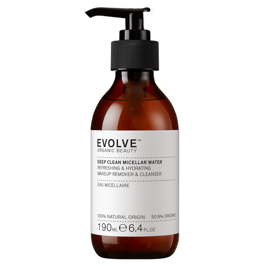 深层清洁胶束水 190 ml｜Evolve Organic Beauty Deep Clean Micellar Water - Misellivesi 190 ml