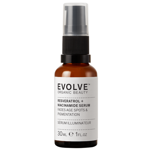 白藜芦醇+烟酰胺精华 30 ml｜Evolve Organic Beauty Resveratrol + Niacinamide Serum 30 ml
