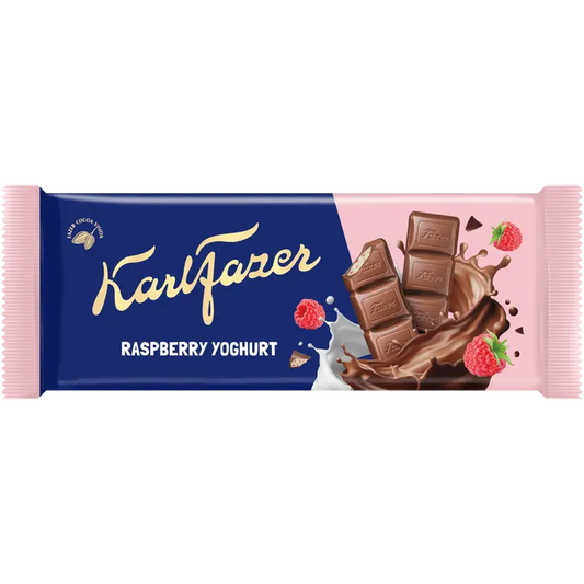 Fazer 覆盆子酸奶巧克力块 100 克