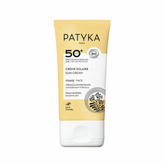 Patyka面部防晒霜 SPF50 40毫升｜Patyka Face Sun Cream - Aurinkovoide Kasvoille SPF50 40 ml - erä - poistuu