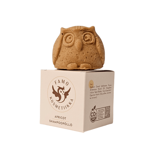 Famo 杏花洗发块 80 g｜Famo Apricot Shampoopöllö 80 g
