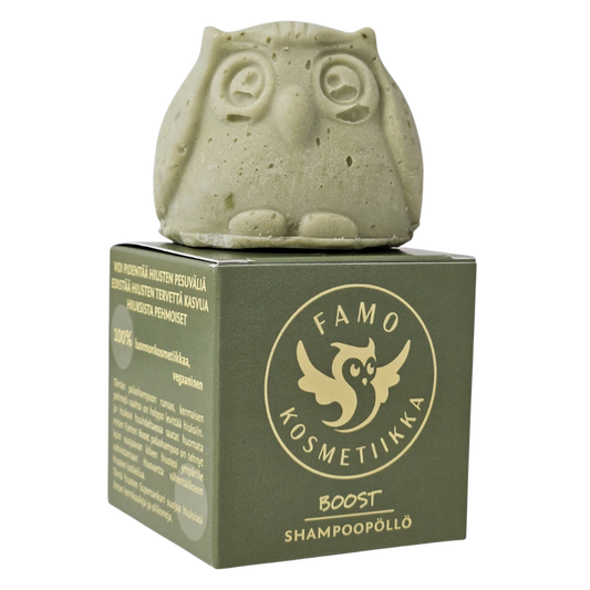 Famo Boost 洗发水猫头鹰 80 g｜Famo Boost Shampoopöllö 80 g