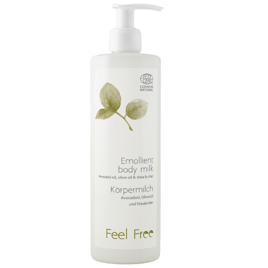 Feel Free 润肤身体乳 超大装 400 ml｜Feel Free Emollient Body Milk - Vartalovoide JÄTTIKOKO 400 ml