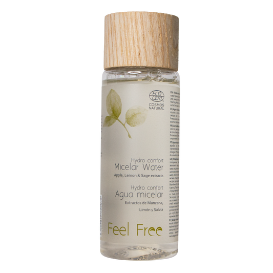 Feel Free 温和舒适胶束水 100毫升（旅行装）｜Feel Free Hydro Comfort Micellar Water - Misellivesi 100 ml (matkakoko)