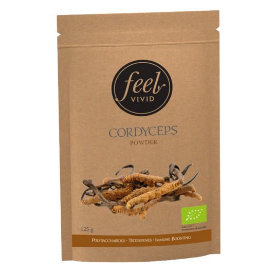 Feel Vivid 冬虫夏草粉 125 g｜Feel Vivid Cordyceps -jauhe 125 g
