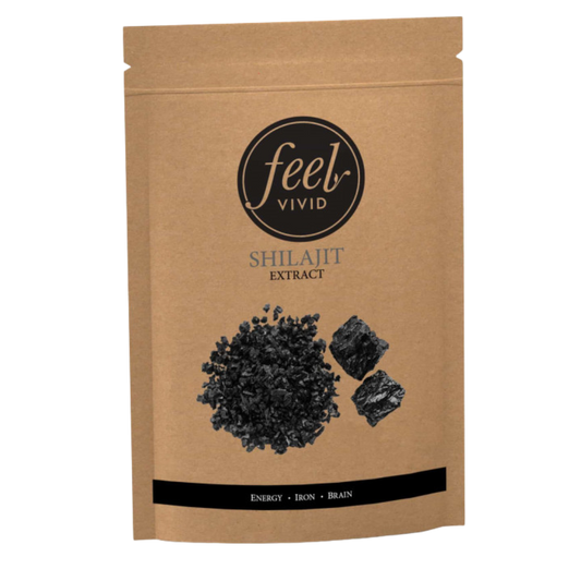 Feel Vivid 喜来芝提取物粉末 60 g｜Feel Vivid Shilajit -uutejauhe 60 g