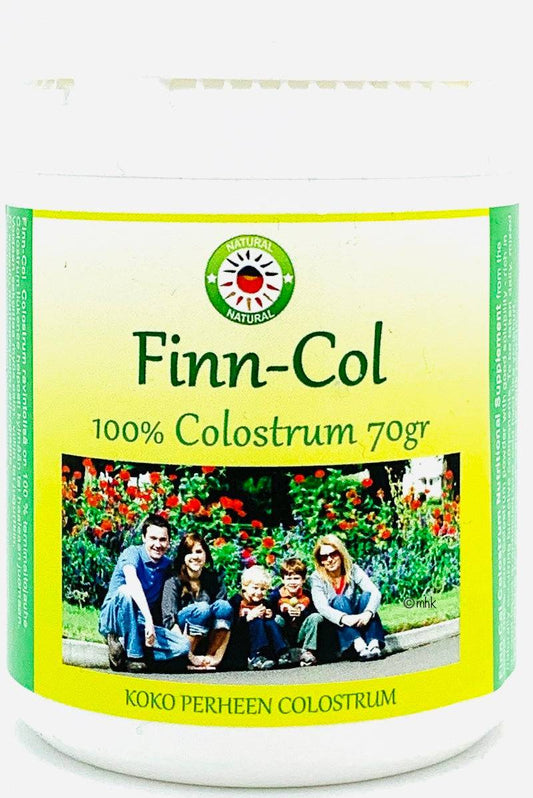 Finn-Coll 100% 初乳粉 70 g｜Finn-Coll 100 % Colostrum - Ternimaitojauhe 70 g