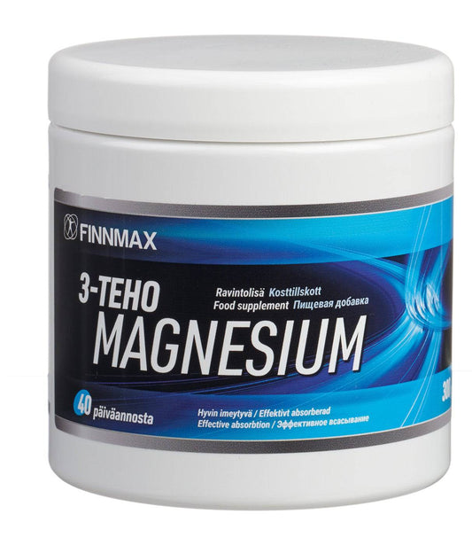 Finnmax 3效镁 300 g｜Finnmax 3-TehoMagnesium 300 g