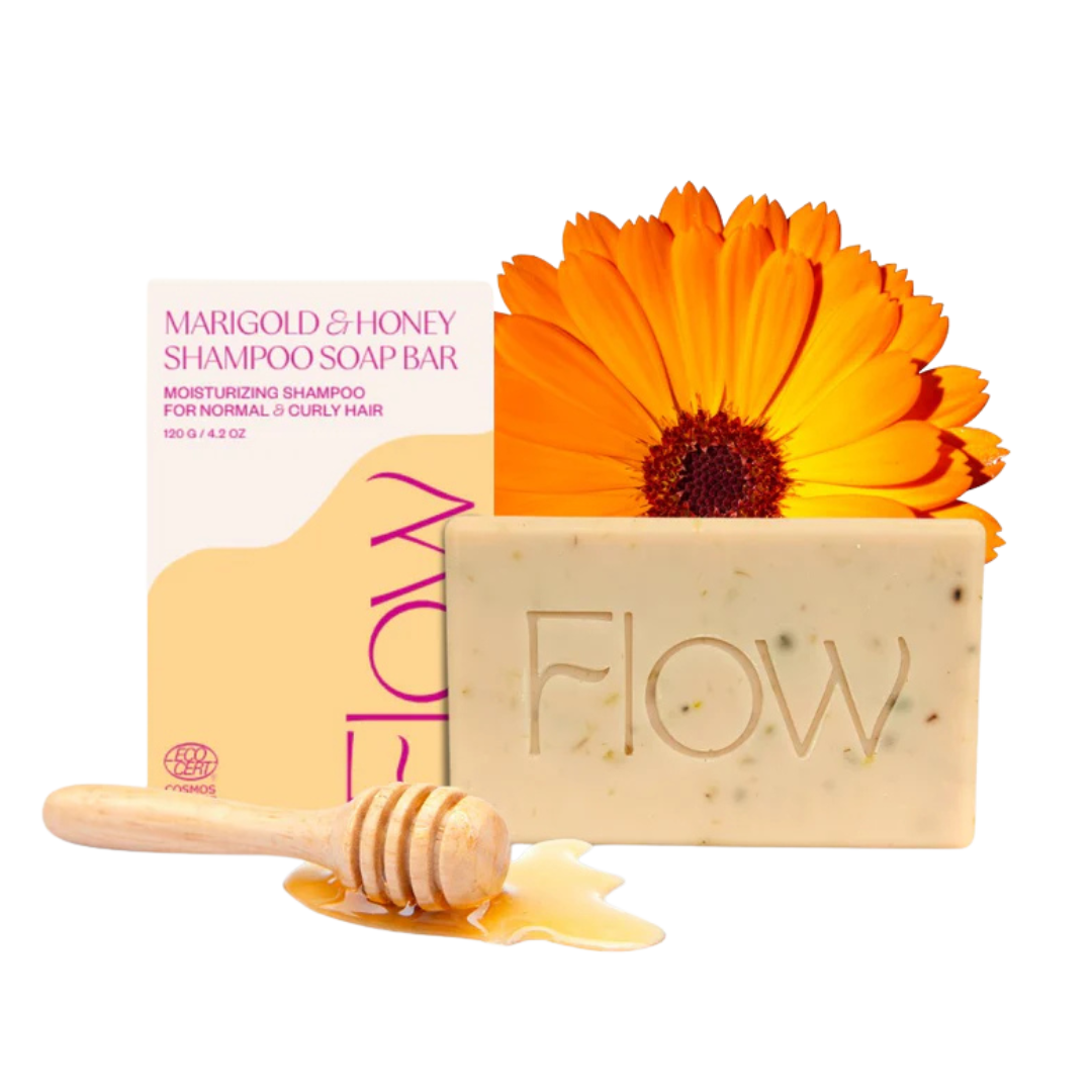 Flow 金盏花蜂蜜洗发皂 金盏花洗发 120克