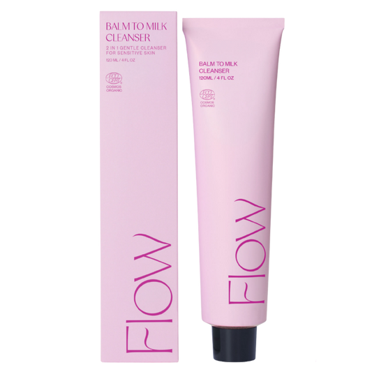 流平衡洁面乳至牛奶洁面乳 - 洁面霜 120毫升 - 批次｜Flow Balm To Milk Cleanser - Puhdistusvoide 120 ml - erä
