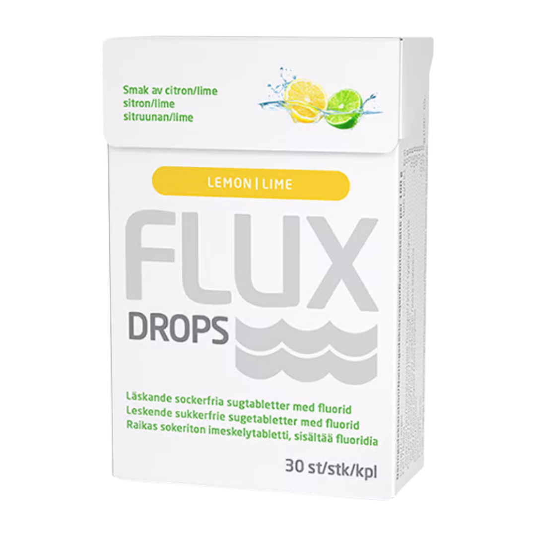 Flux Drops Sitruuna & Lime 30 kpl｜Flux 柠檬青柠滴剂 30 kpl