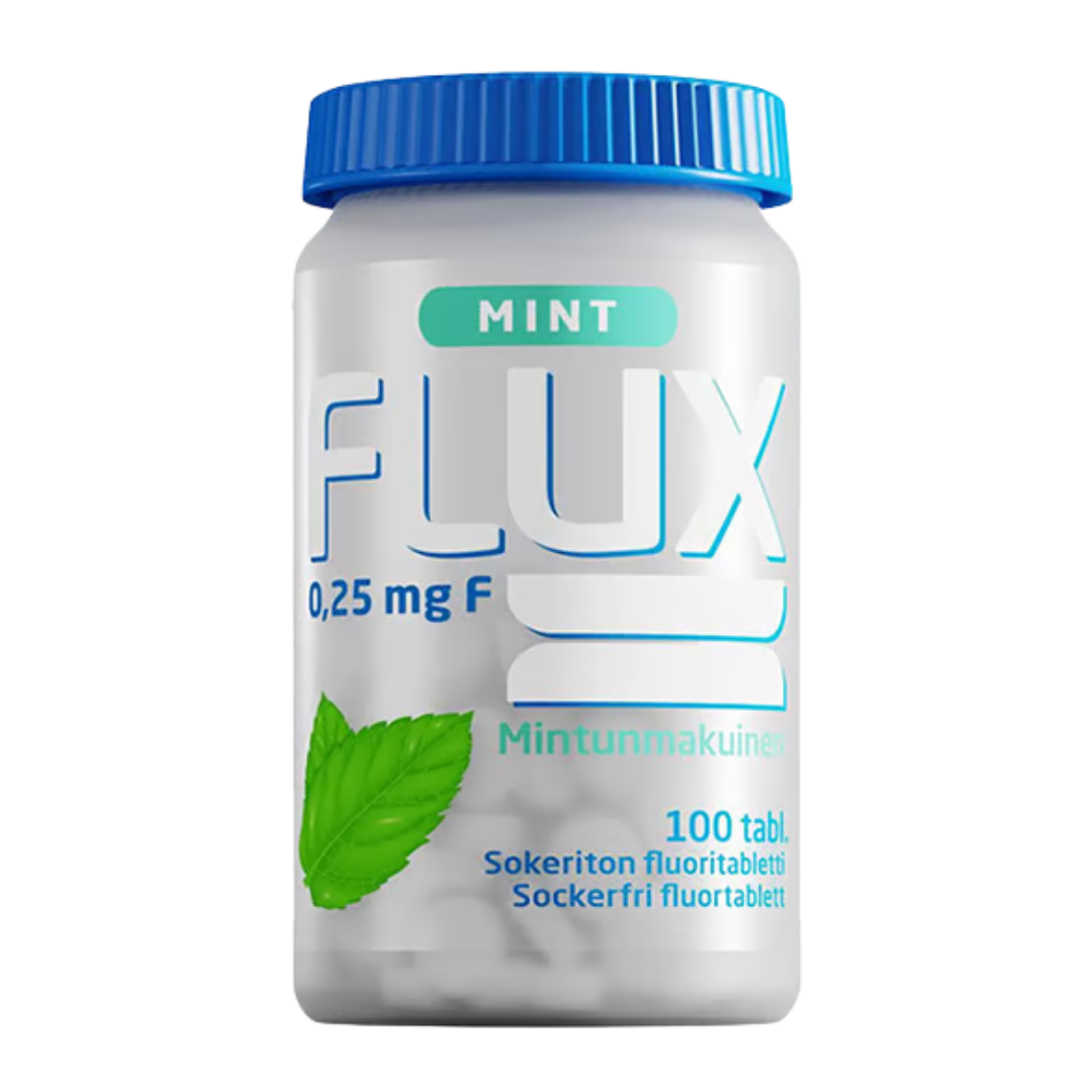 Flux含氟片 薄荷 100片