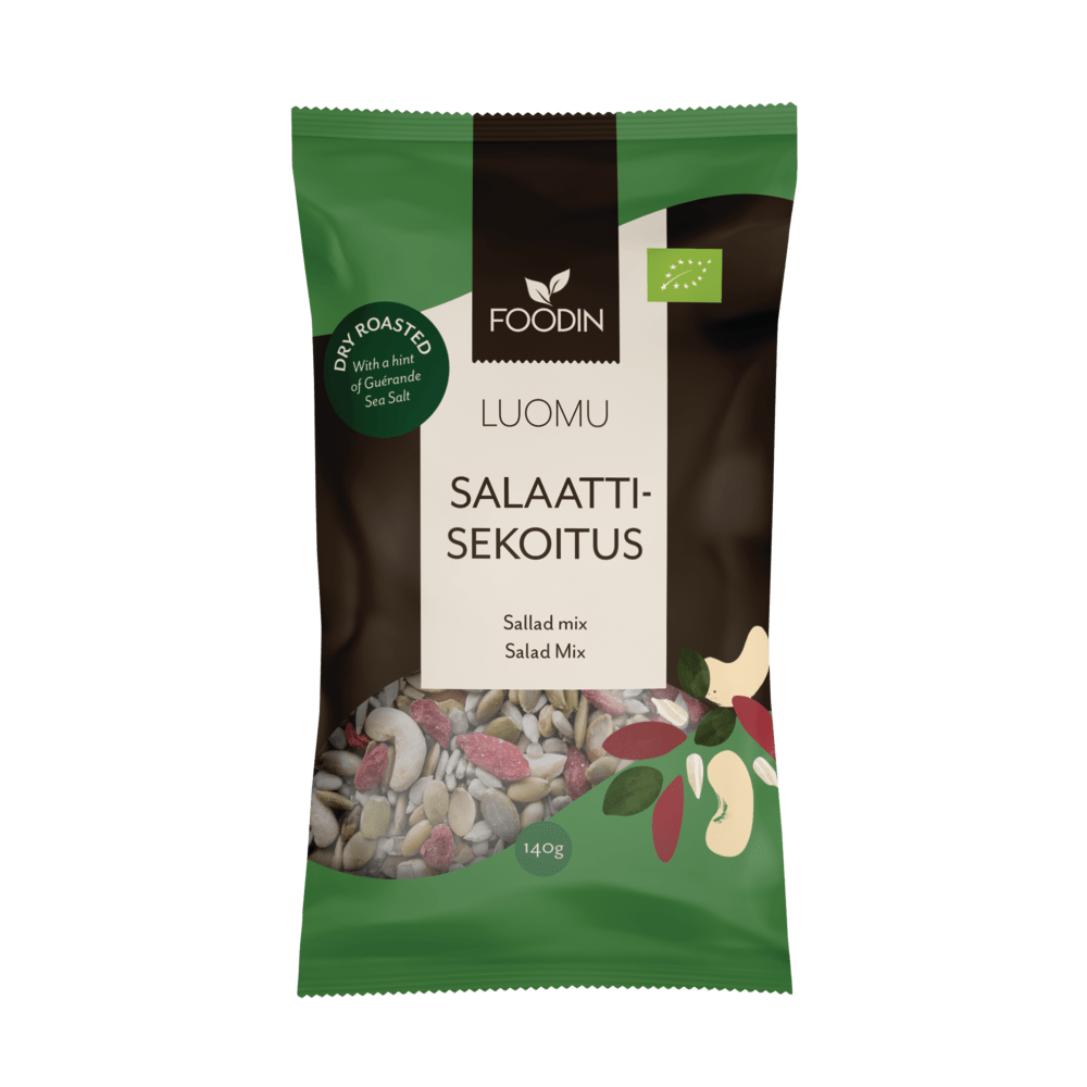 Foodin Salaattisekoitus Luomu 140 g｜Foodin 有机沙拉混合菜 140 g