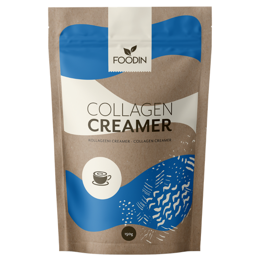 Foodin 胶原蛋白奶精 - 胶原蛋白混合粉 150 g｜Foodin Collagen Creamer - Kollageenisekoitus 150 g