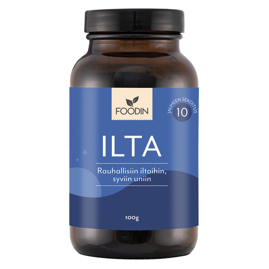 Foodin 晚间 - 营养补充粉 100 g｜Foodin Ilta - Ravintolisäjauhe 100 g