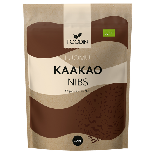 有机可可碎 200 g｜Foodin Kaakaonibs Luomu 200 g