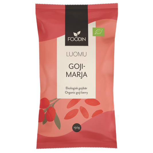 Foodin 枸杞浆果，有机 150 g｜Foodin Goji - marja, Luomu 150 g