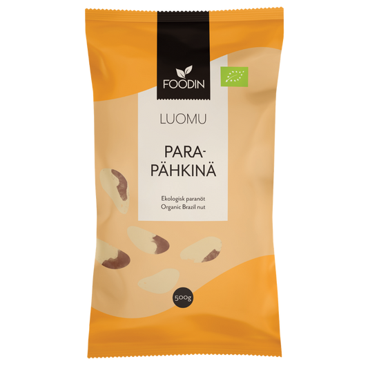 有机巴西坚果 500 g｜Foodin Parapähkinä Luomu 500 g