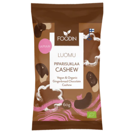 胡椒巧克力腰果 60 g｜Foodin Piparisuklaa Cashew 60 g