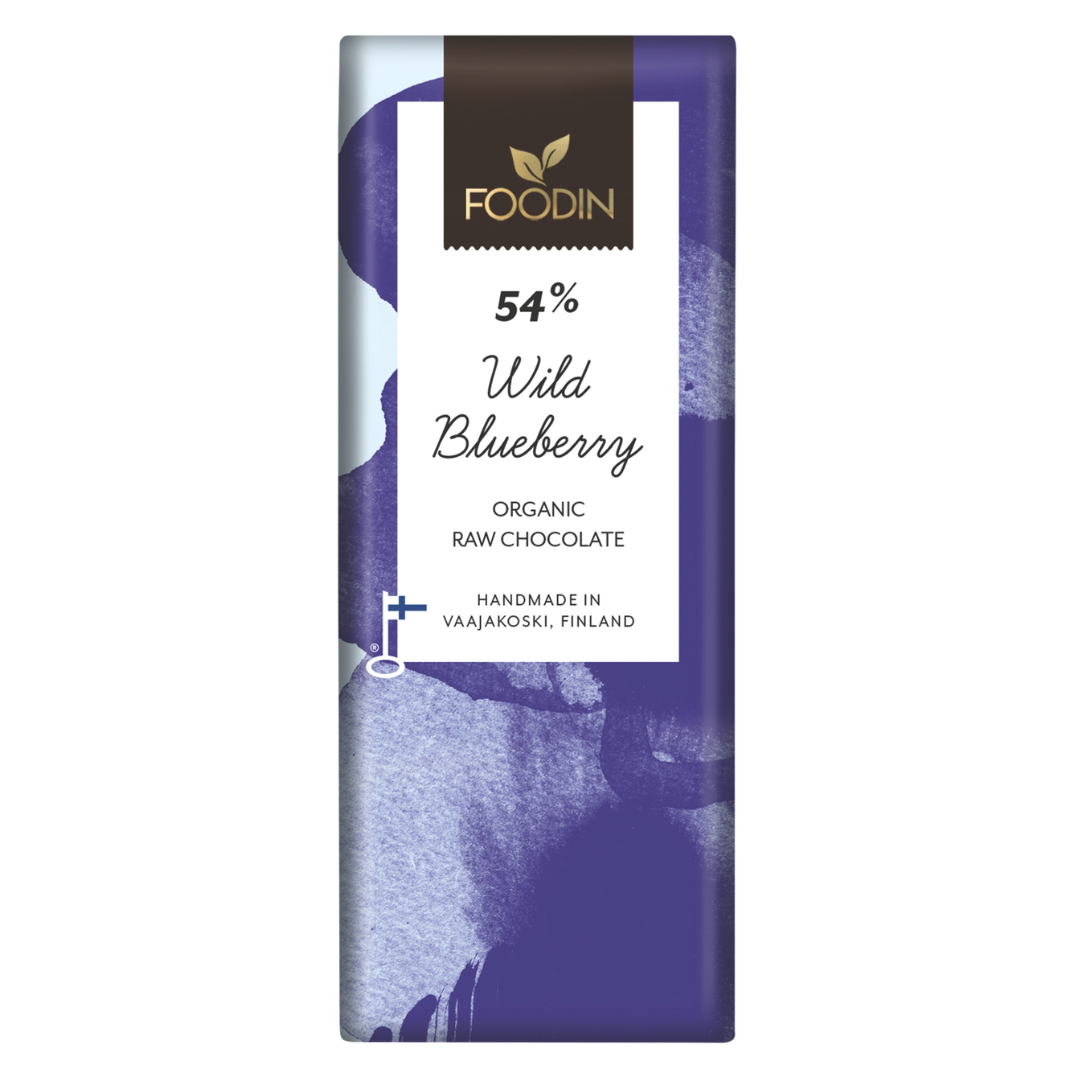 Foodin 野生蓝莓生巧克力 54% 40 g