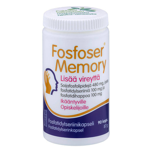 Fosfoser Memory 记忆胶囊 90粒｜Fosfoser Memory - Muistikapseli 90 kaps. - erä