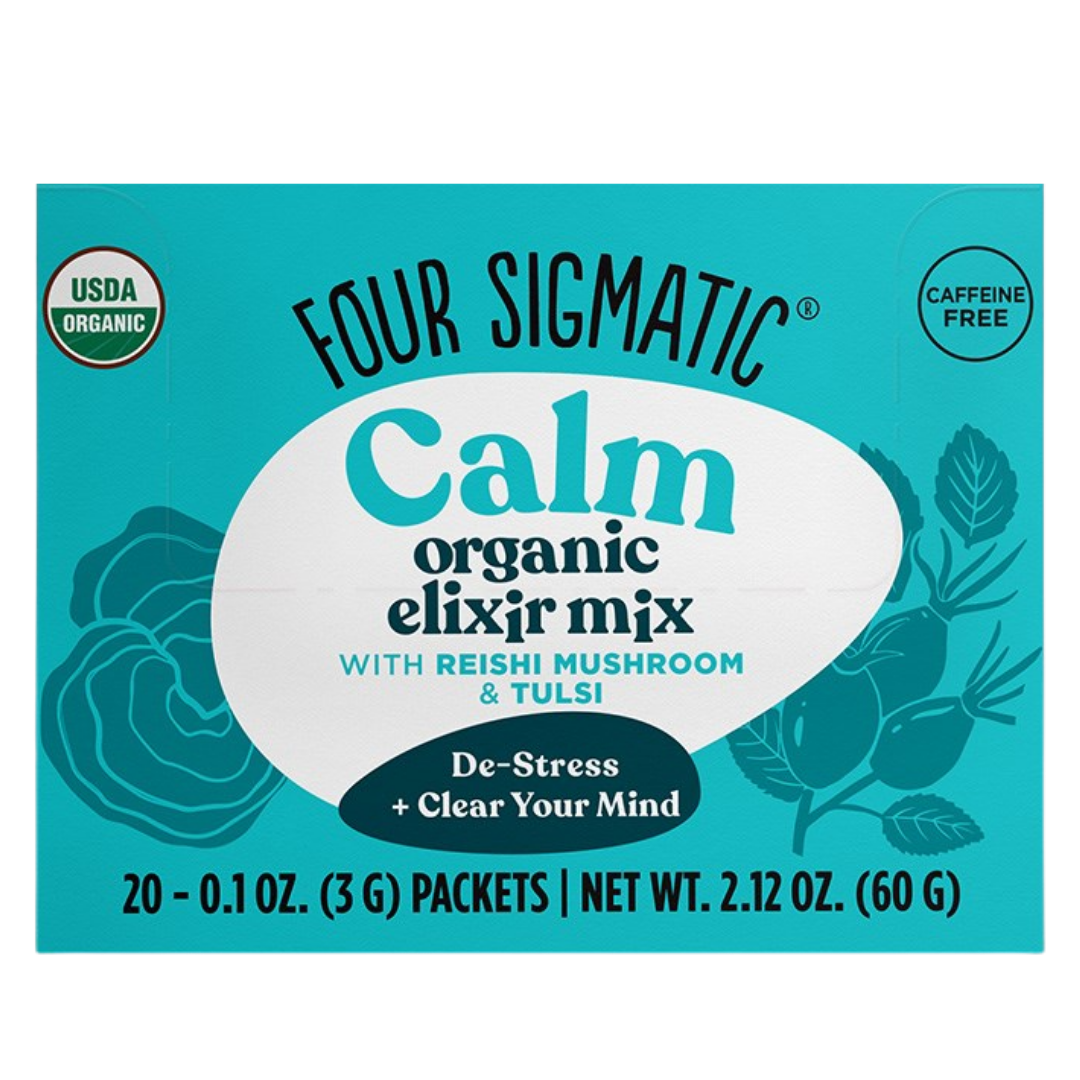 Four Sigmatic 蘑菇镇静饮品混合粉 - 灵芝饮品粉 20袋装 - 停产
