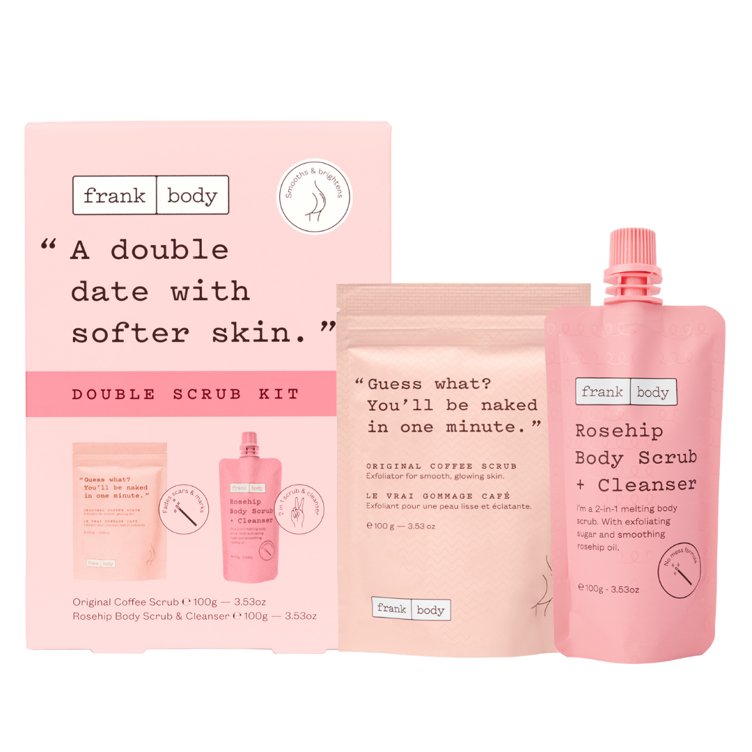 Frank Body Double Scrub Kit - Lahjapakkaus - erä｜Frank Body 双重磨砂礼盒装 - 批次