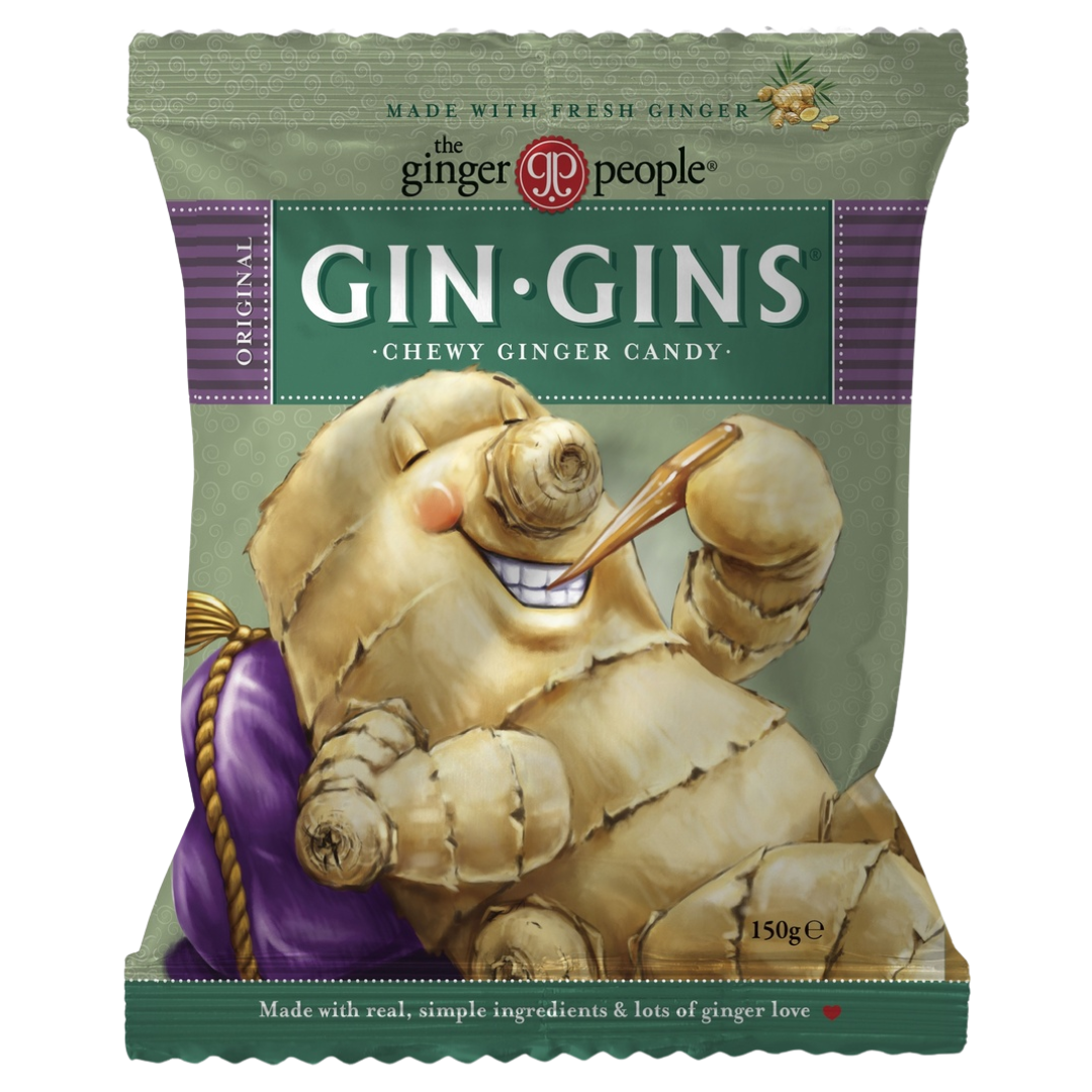 Gin Gins 原味姜糖 - 姜味糖果 150克 - 批次