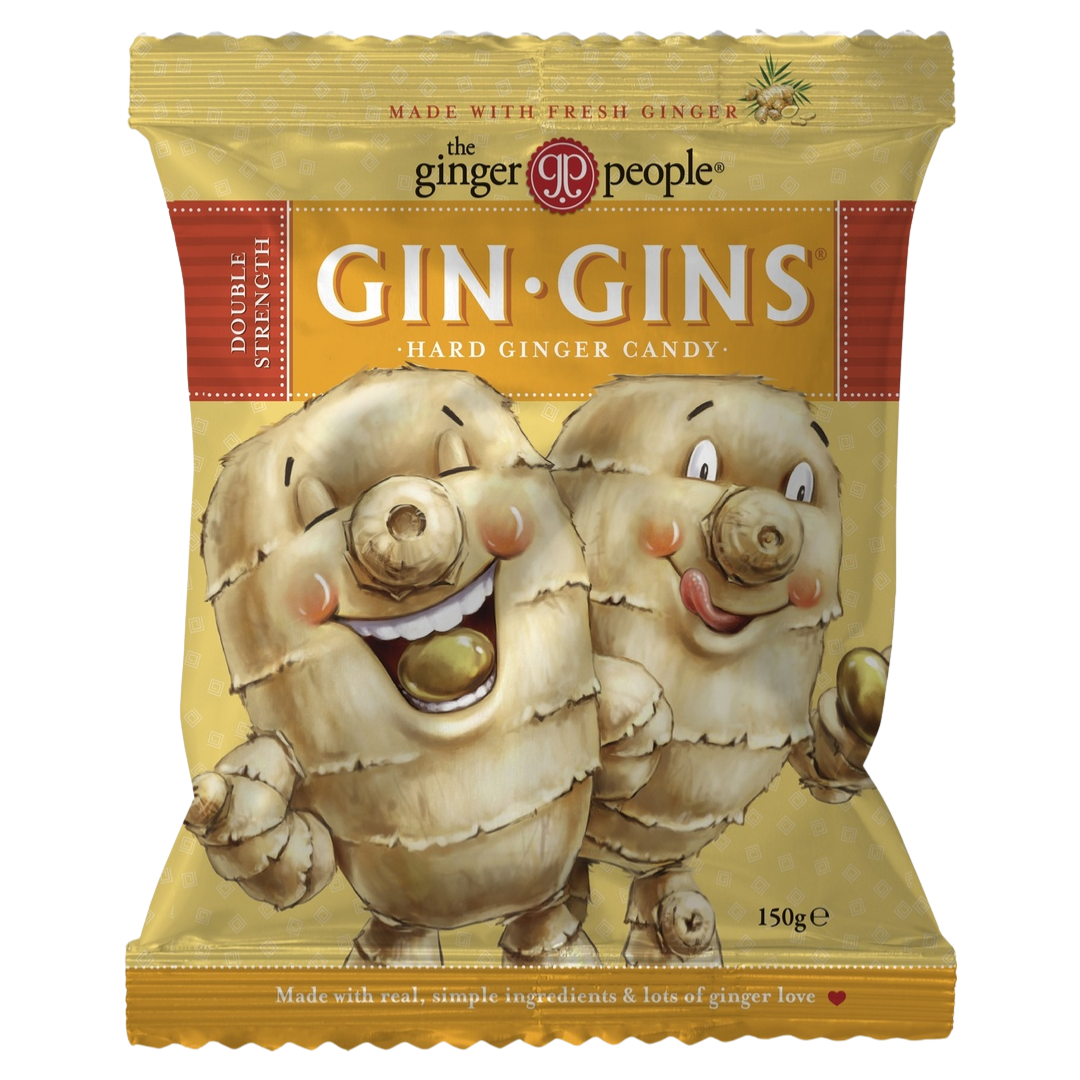 Gin Gins 硬姜糖 - 姜味含片 150克 - 批次