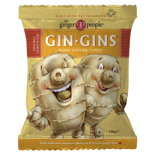 Gin Gins 硬姜糖 - 姜味含片 150克 - 批次