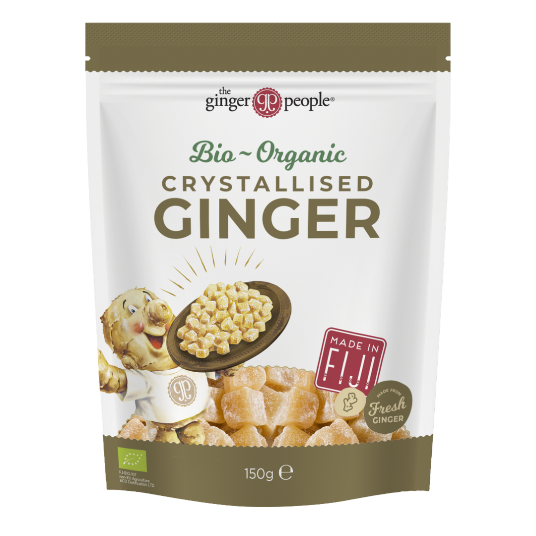 The Ginger People 结晶姜糖 150 g｜The Ginger People Crystallised Ginger - Kristallisoitu Inkivääri 150 g