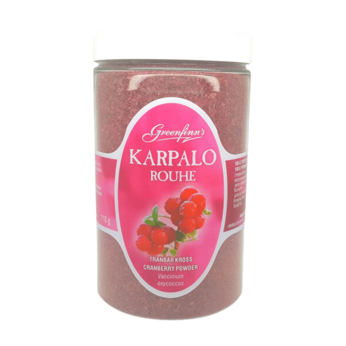 Greenfinn's 蔓越莓碎 110 g｜Greenfinn's Karpalorouhe 110 g