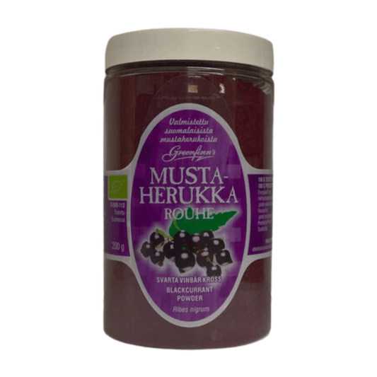 Greenfinn's 黑加仑碎粒 200 g｜Greenfinn's Mustaherukka Rouhe 200 g