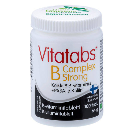 Vitatabs B-Complex Strong - 强效B族维生素片 100片