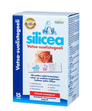 Hubner Silicea 肠胃凝胶 小袋装 15 x 15毫升｜Hubner Silicea Vatsa-suolistogeeli annospussit 15 x 15 ml annospussia