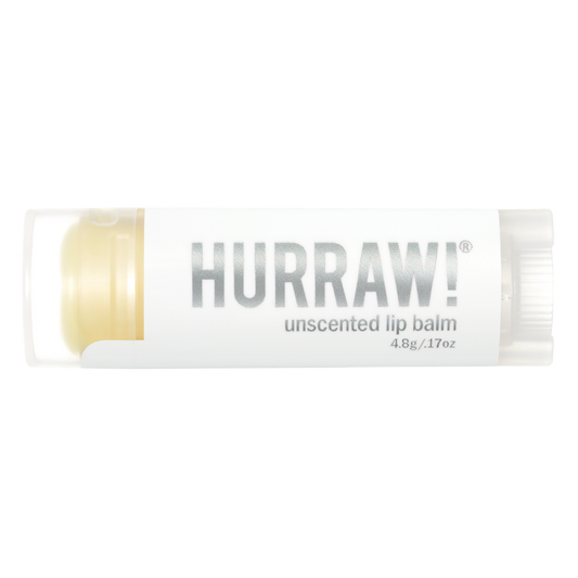 Hurraw! 无香唇膏 4,8 g｜Hurraw! Unscented Lip Balm - Hajusteeton Huulivoide 4,8 g