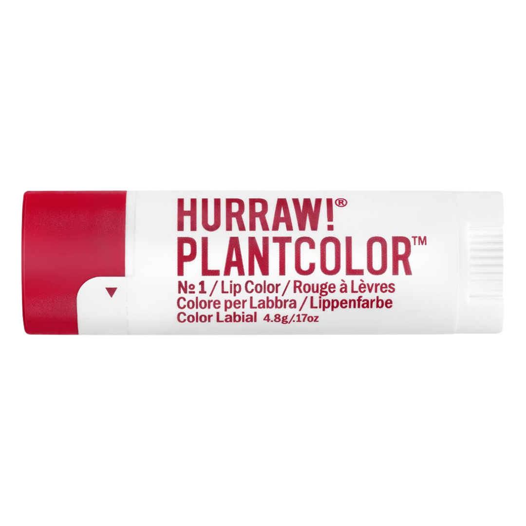 Hurraw! 植物色彩1号润色唇膏 4,8 g