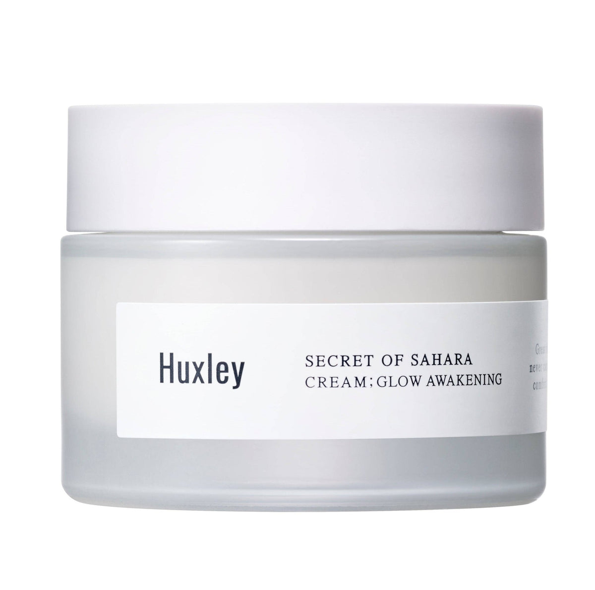 Huxley Cream Glow Awakening - 保湿霜 50 ml - 停产