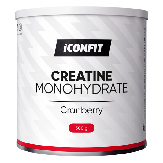 ICONFIT 一水肌酸 蔓越莓味 300 g｜ICONFIT Creatine Monohydrate - Kreatiinimonohydraatti Karpalo 300 g