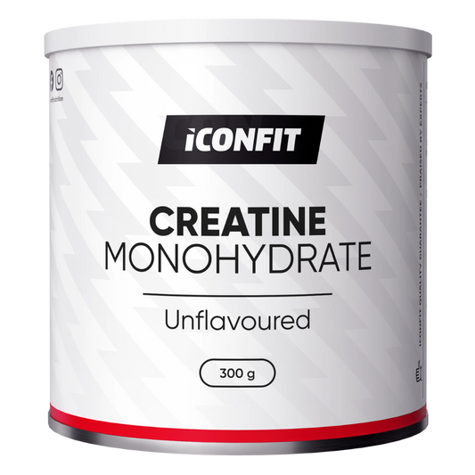 ICONFIT 一水肌酸 原味 300 g｜ICONFIT Creatine Monohydrate - Kreatiinimonohydraatti Maustamaton 300 g
