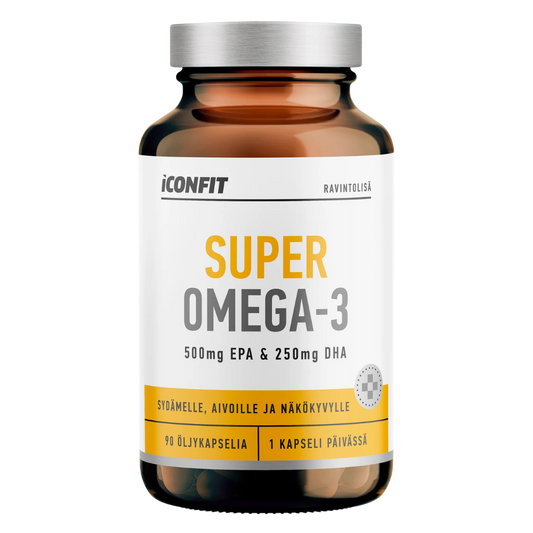 ICONFIT 超级欧米伽-3 90粒｜ICONFIT Super Omega-3 90 kaps.