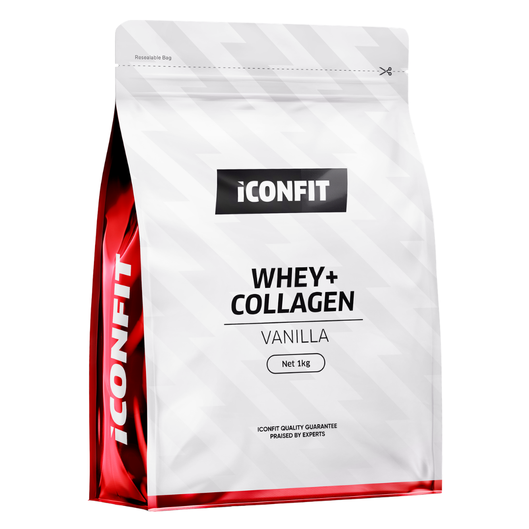 ICONFIT 乳清蛋白+胶原蛋白 香草味 1 kg