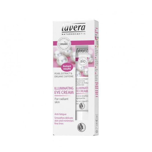 Lavera Illuminating Eye Cream - 具有光笔效果的眼霜